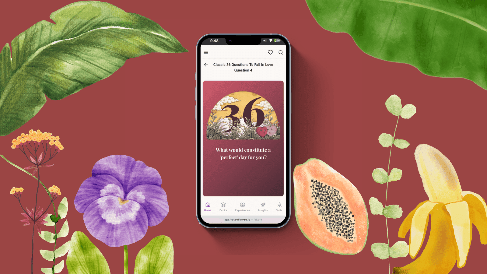 The Relationship OS and Fruit & Flowers – Deeper Intimacy For Modern Lovers